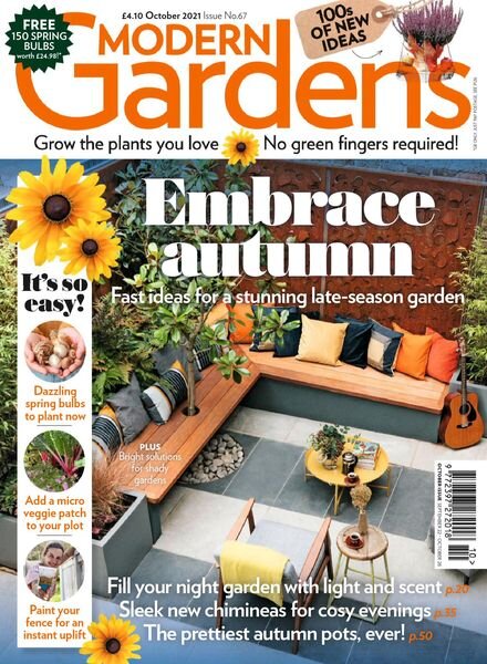 Modern Gardens – October 2021 Cover