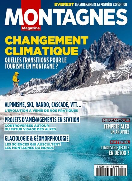 Montagnes Magazine – Octobre 2021 Cover
