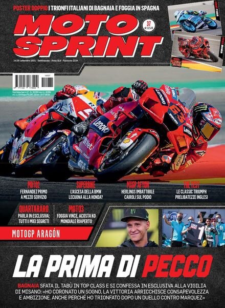 Moto Sprint – 14 Settembre 2021 Cover