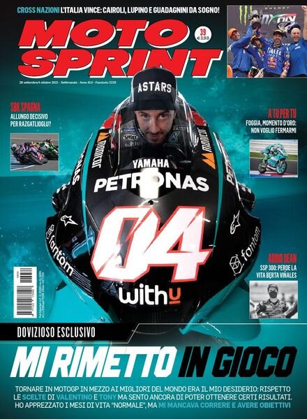 Moto Sprint – 28 Settembre 2021 Cover