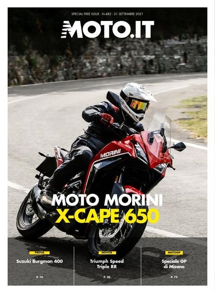 Moto.it Magazine – 21 Settembre 2021 Cover
