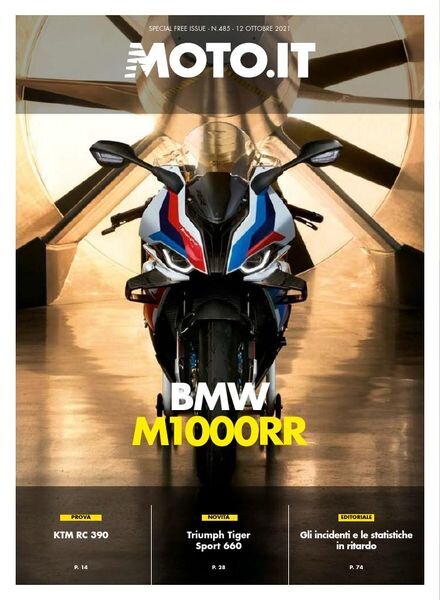 Motoit Magazine – 12 Ottobre 2021 Cover