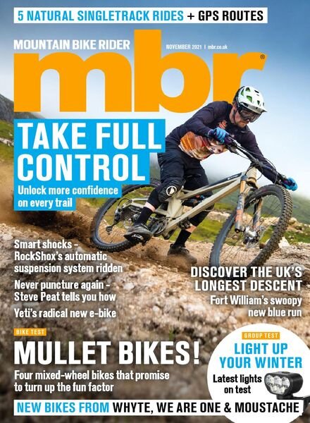 Mountain Bike Rider – November 2021 Cover