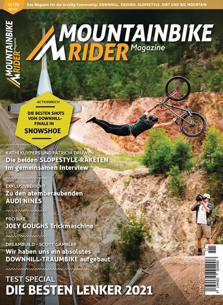 Mountainbike Rider Magazine – Oktober 2021 Cover