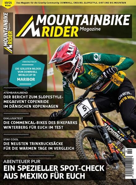 Mountainbike Rider – Oktober 2021 Cover