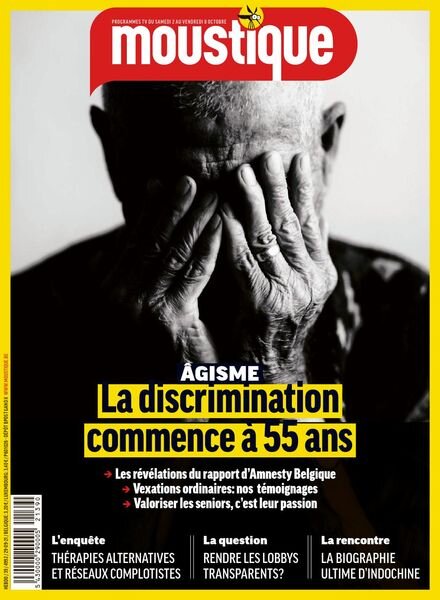 Moustique Magazine – 29 Septembre 2021 Cover