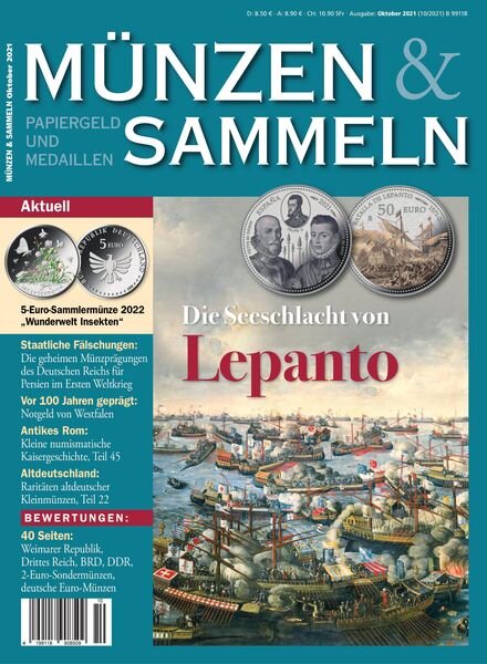 Munzen & Sammeln – 25 September 2021 Cover