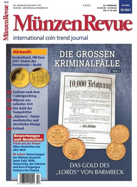 MunzenRevue – 25 September 2021 Cover