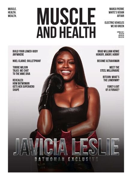 Muscle And Health – Spring 2021 Cover