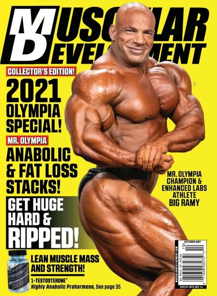 Muscular Development – October 2021 Cover