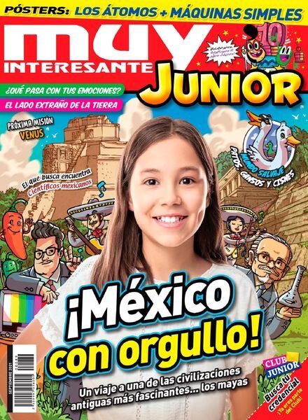 Muy Interesante Junior Mexico – septiembre 2021 Cover