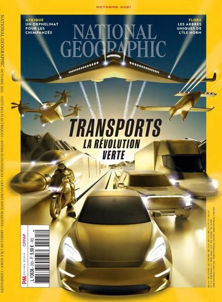 National Geographic France – Octobre 2021 Cover