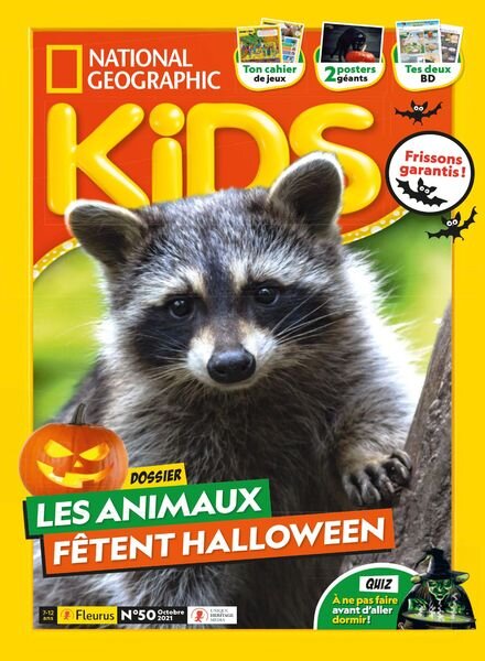 National Geographic Kids France – Octobre 2021 Cover