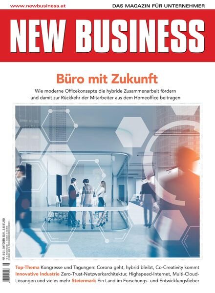 NEW BUSINESS – 01 Oktober 2021 Cover