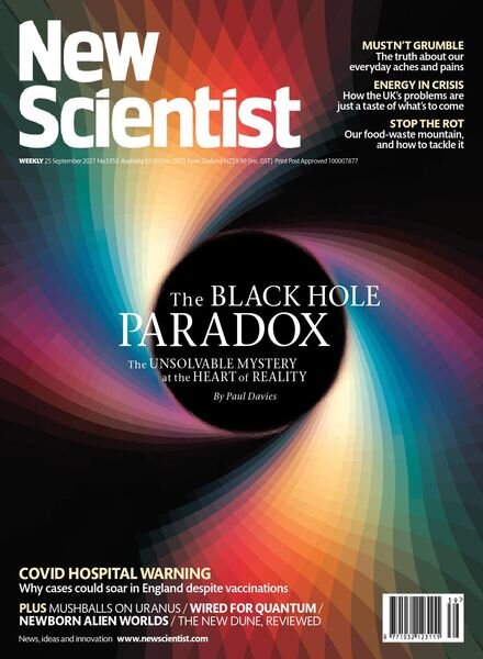 New Scientist Australian Edition – 25 September 2021 Cover