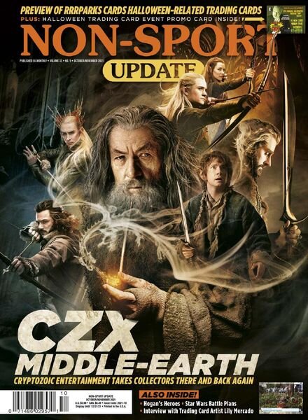 Non-Sport Update – October-November 2021 Cover