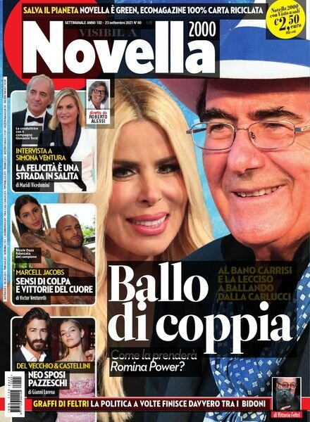 Novella 2000 – 23 Settembre 2021 Cover