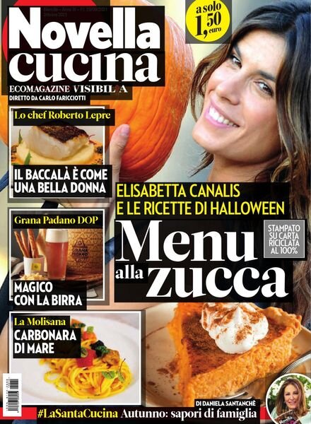 Novella Cucina – Ottobre 2021 Cover