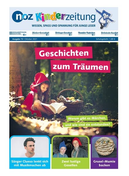 noz Kinderzeitung – Oktober 2021 Cover