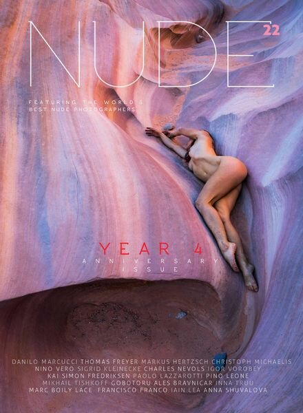 NUDE Magazine – Issue 22 – Year 4 Anniversary – 15 April 2021 Cover