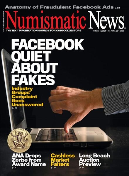 Numismatic News – October 12, 2021 Cover