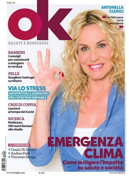 Ok Salute e Benessere – Ottobre 2021 Cover