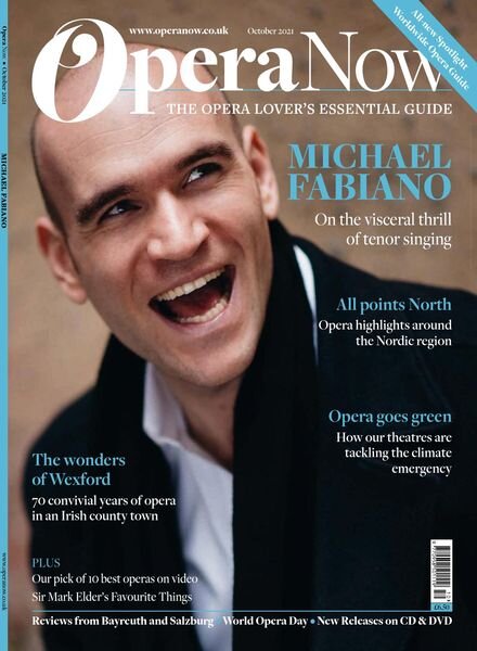 Opera Now – October 2021 Cover