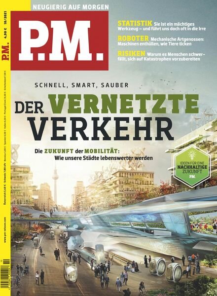 P.M Magazin – Oktober 2021 Cover