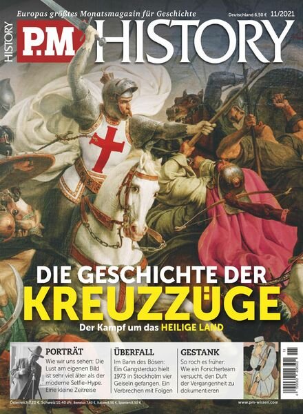P.M. History – November 2021 Cover