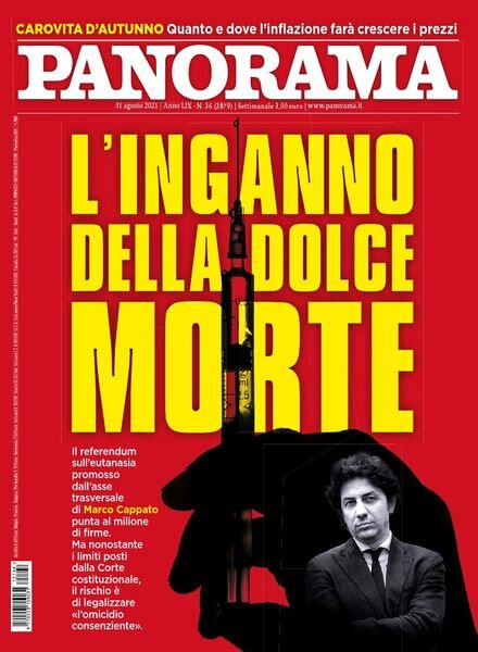 Panorama Italia – 31 Agosto 2021 Cover