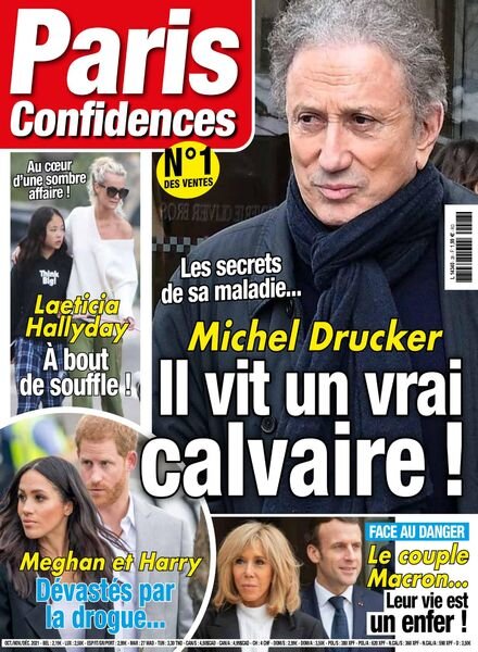Paris Confidences – Octobre-Decembre 2021 Cover