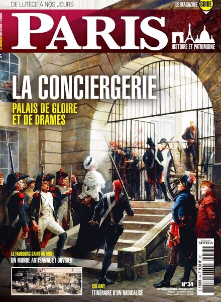 Paris de Lutece a nos jours – Septembre-Novembre 2021 Cover