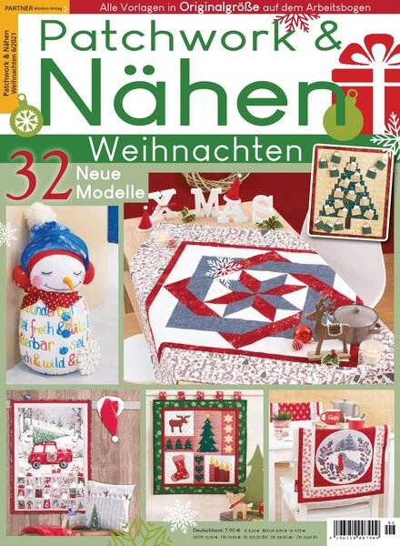 Patchwork & Nahen SPEZIAL – 25 September 2021 Cover