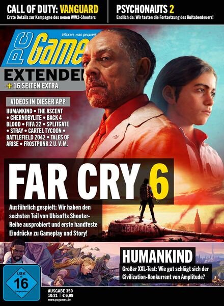 PC Games Germany – Oktober 2021 Cover