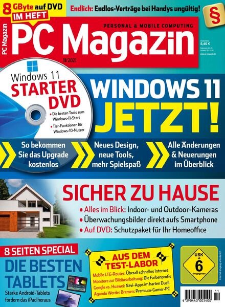 PC Magazin – November 2021 Cover