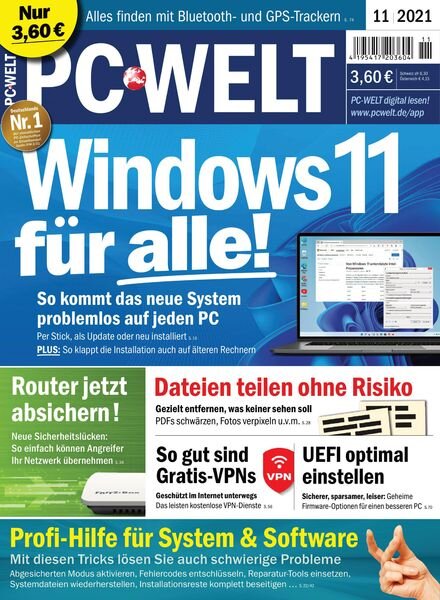 PC Welt – November 2021 Cover