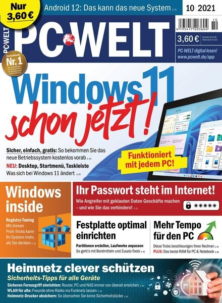PC Welt – Oktober 2021 Cover