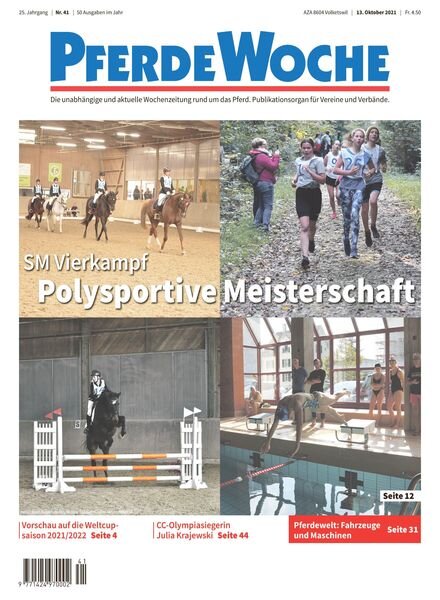 PferdeWoche – 13 Oktober 2021 Cover