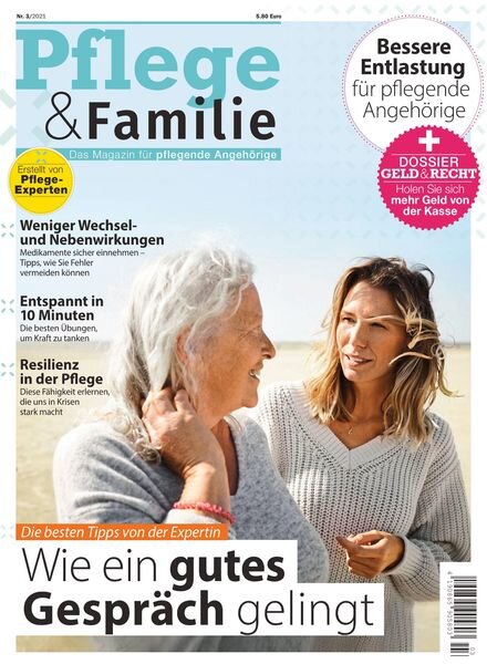 Pflege und Familie – Oktober 2021 Cover