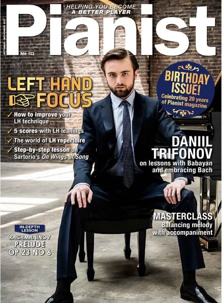 Pianist – October 2021 Cover