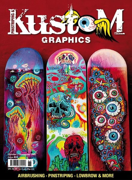 Pinstriping & Kustom Graphics – October 2021 Cover