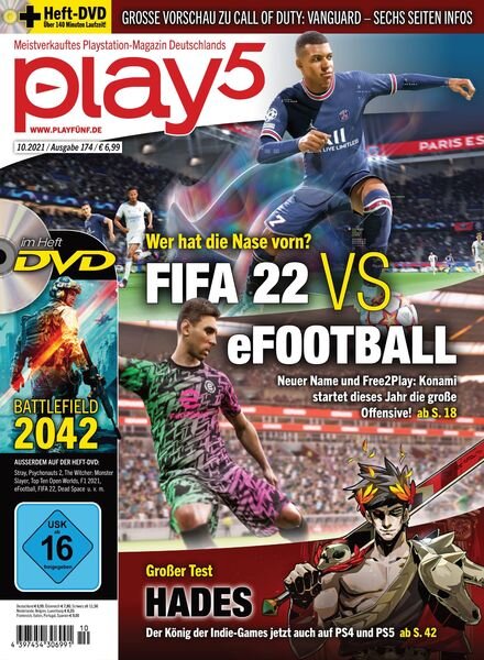 Play5 – Oktober 2021 Cover