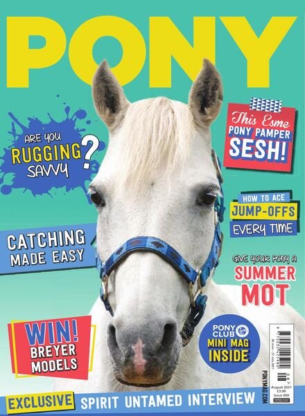Pony Magazine – August 2021 Cover