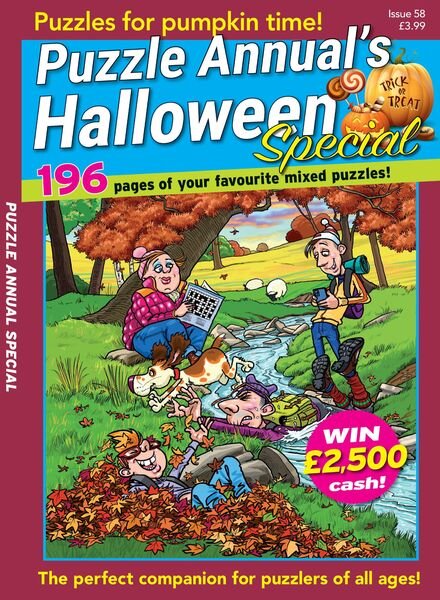 PuzzleLife Puzzle Annual Special – 30 September 2021 Cover