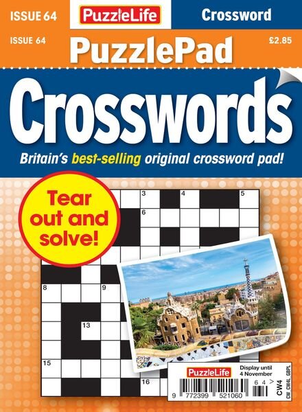 PuzzleLife PuzzlePad Crosswords – 07 October 2021 Cover