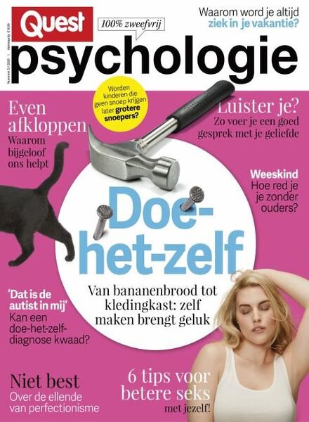 Quest Psychologie – september 2021 Cover