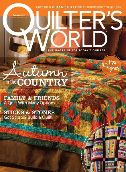 Quilter’s World – October 2012 Cover