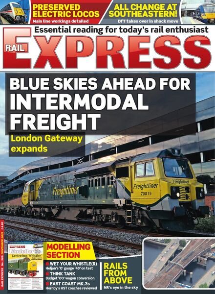 Rail Express – November 2021 Cover