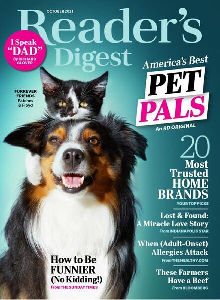 Reader’s Digest USA – October 2021 Cover