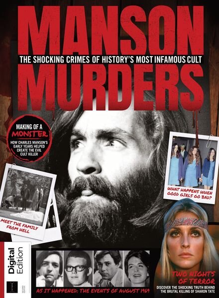 Real Crime Manson Murders – September 2021 Cover